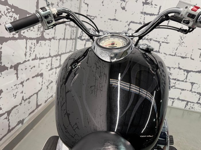 2007 Yamaha V-Star XVS1100A Classic V-Star Black