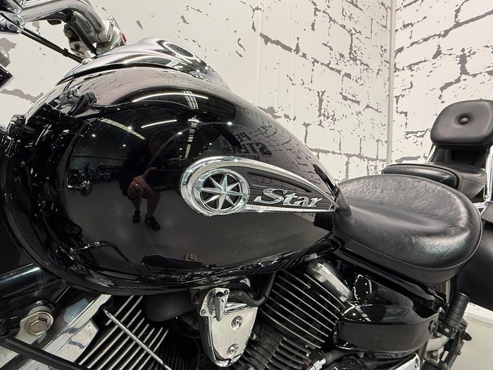 2007 Yamaha V-Star XVS1100A Classic V-Star Black