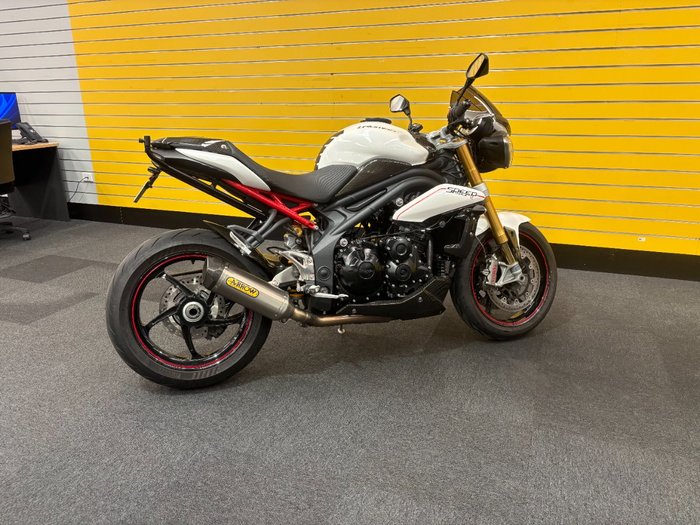 2012 Triumph SPEED TRIPLE (ABS) White