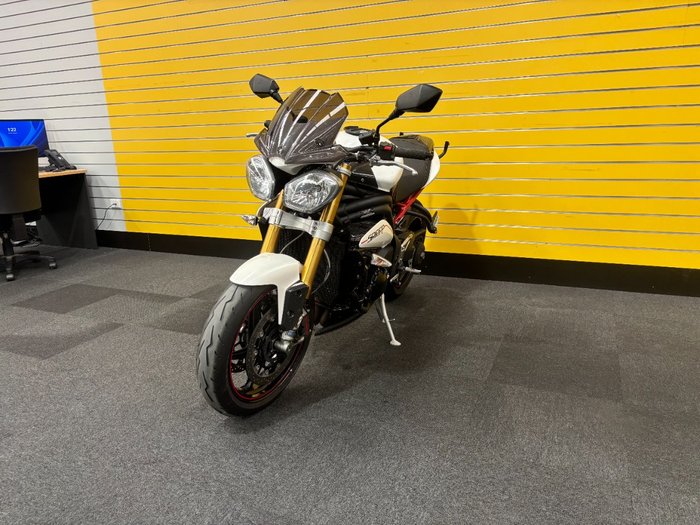 2012 Triumph SPEED TRIPLE (ABS) White