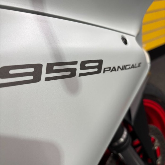 2018 DUCATI 959 PANIGALE (WHITE) White
