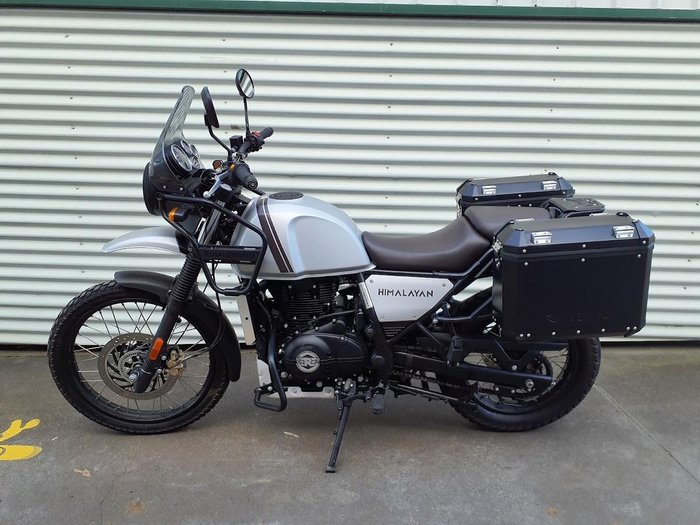 2022 Royal Enfield Himalayan E5 Mid Himalayan Silver