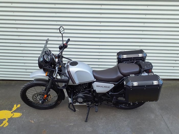 2022 Royal Enfield Himalayan E5 Mid Himalayan Silver