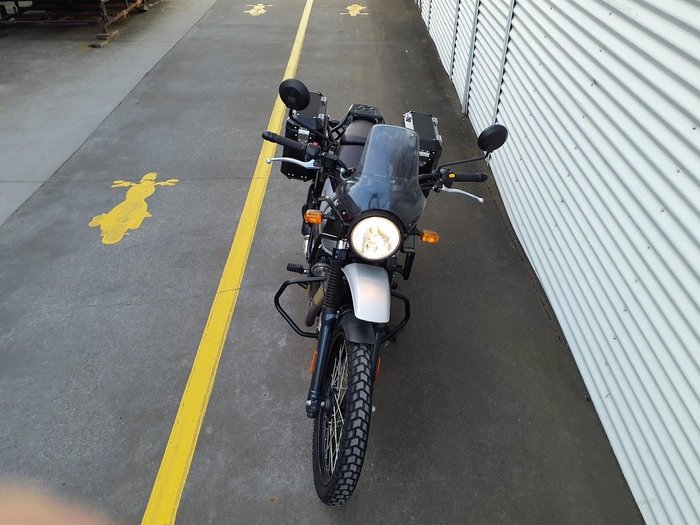 2022 Royal Enfield Himalayan E5 Mid Himalayan Silver