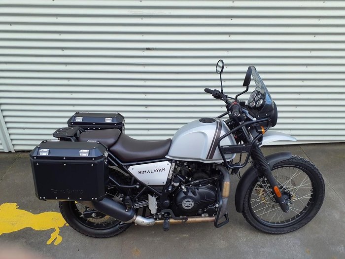 2022 Royal Enfield Himalayan E5 Mid Himalayan Silver
