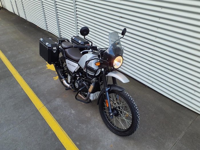2022 Royal Enfield Himalayan E5 Mid Himalayan Silver