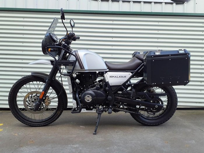 2022 Royal Enfield Himalayan E5 Mid Himalayan Silver