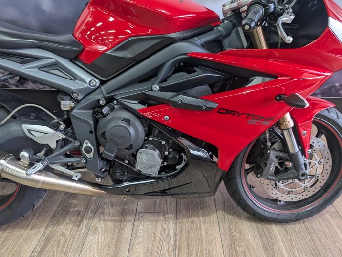 2012 Triumph DAYTONA 675 RED