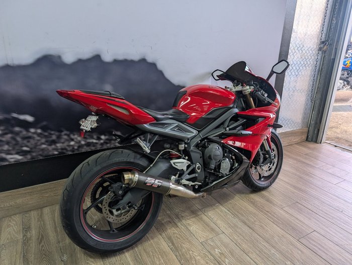 2012 Triumph DAYTONA 675 RED