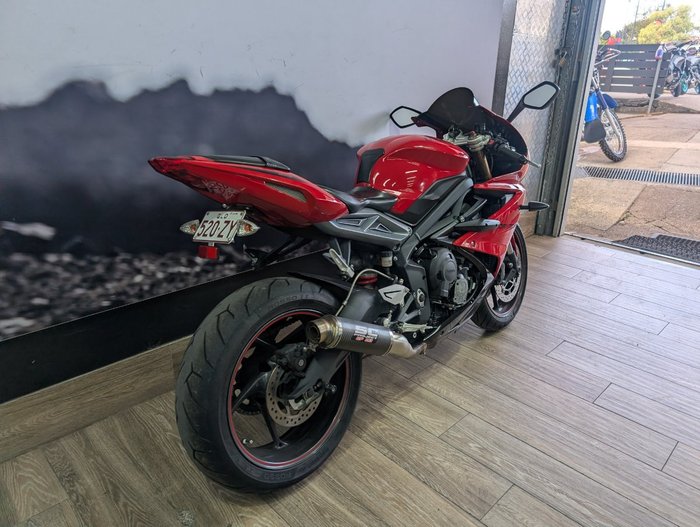 2012 Triumph DAYTONA 675 RED