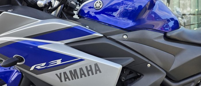 2015 Yamaha YZF-R3 R3 Blue