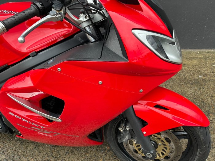 Triumph 2008 Triumph 1050CC Sprint ST RED