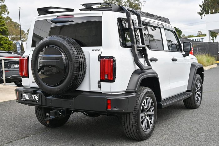 2023 GWM Tank 300 Ultra P01 4X4 On Demand Pearl White
