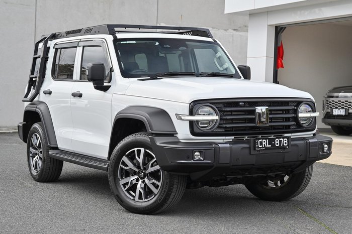 2023 GWM Tank 300 Ultra P01 4X4 On Demand Pearl White