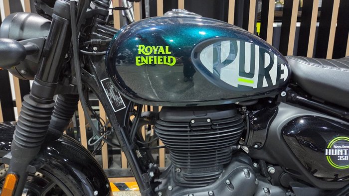 2024 Royal Enfield HUNTER 350 GREEN
