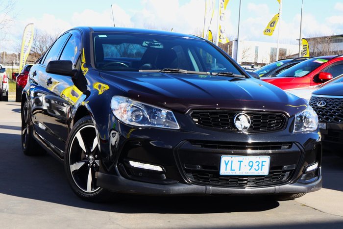 2016 Holden Commodore SV6 Black VF Series II MY16