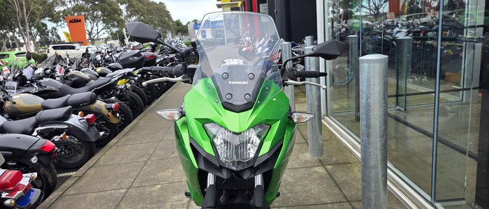 2017 Kawasaki Versys-X 300 (KLE300C) Versys Green