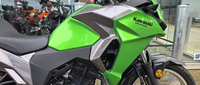 2017 Kawasaki Versys-X 300 (KLE300C) Versys Green