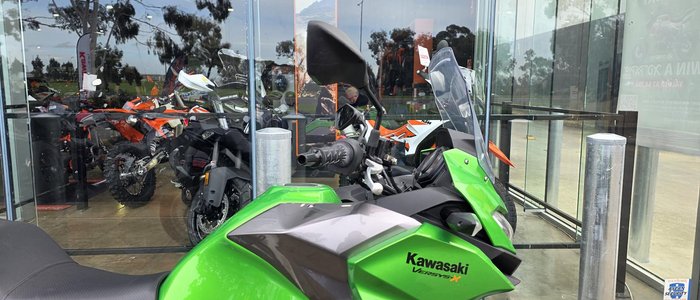 2017 Kawasaki Versys-X 300 (KLE300C) Versys Green