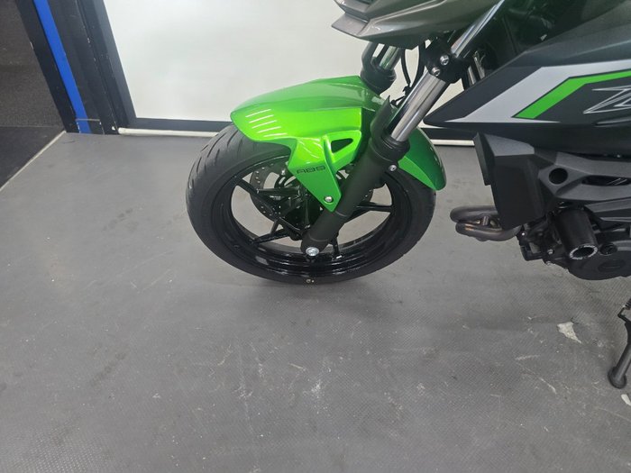 2025 Kawasaki Z500 Green
