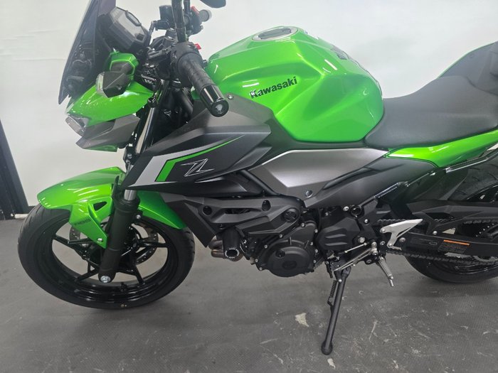 2025 Kawasaki Z500 Green
