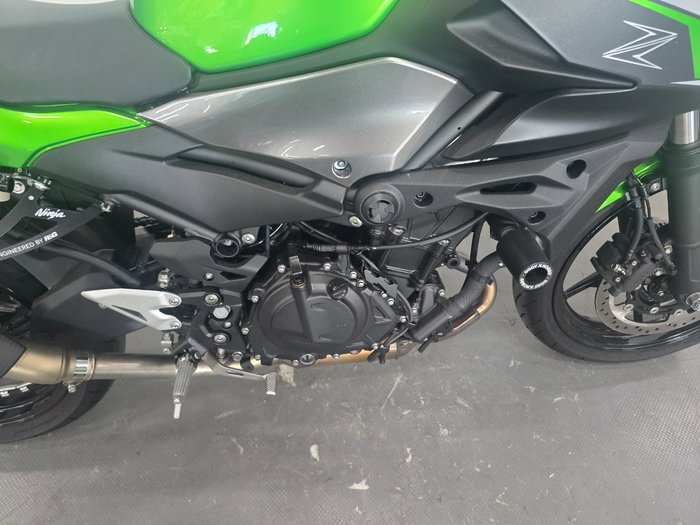 2025 Kawasaki Z500 Green
