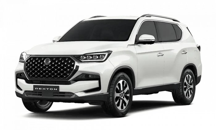 2025 KGM Rexton ELX Y461 MY26 4X4 Dual Range Pearl White