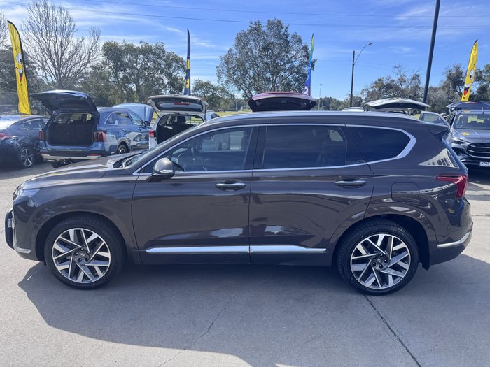 2021 Hyundai Santa Fe Highlander TM.V3 MY22 4X4 On Demand Taiga Brown