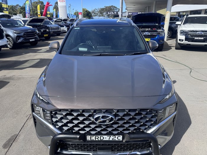 2021 Hyundai Santa Fe Highlander TM.V3 MY22 4X4 On Demand Taiga Brown