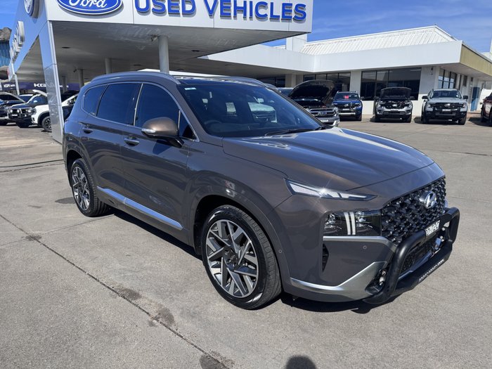 2021 Hyundai Santa Fe Highlander TM.V3 MY22 4X4 On Demand Taiga Brown