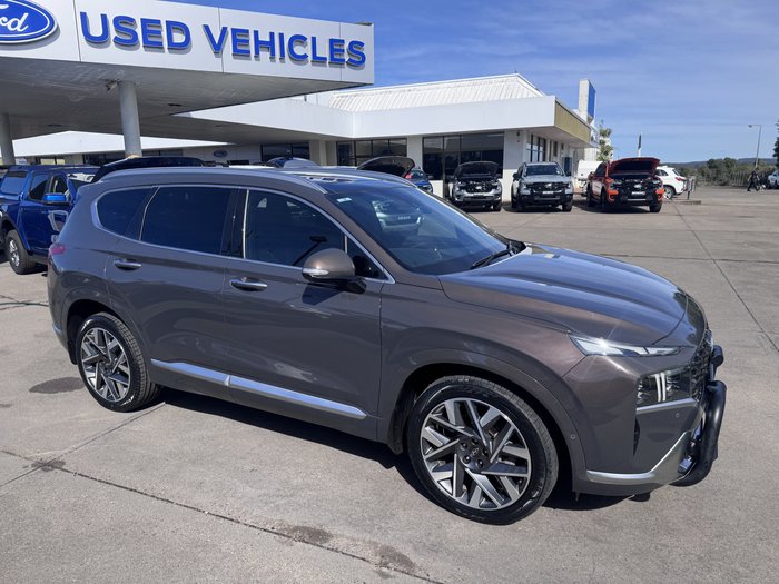 2021 Hyundai Santa Fe Highlander TM.V3 MY22 4X4 On Demand Taiga Brown