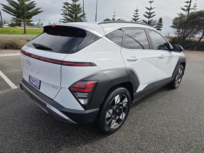2024 Hyundai Kona Hybrid Premium SX2.V2 MY25 Atlas White
