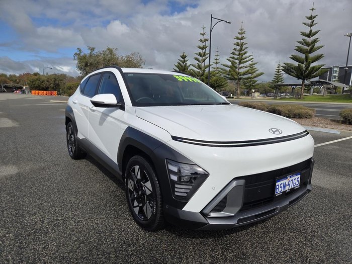 2024 Hyundai Kona Hybrid Premium SX2.V2 MY25 Atlas White