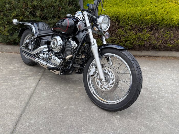 2010 Yamaha XVS650 V-STAR CUSTOM Black