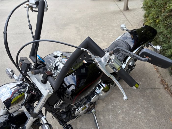 2010 Yamaha XVS650 V-STAR CUSTOM Black