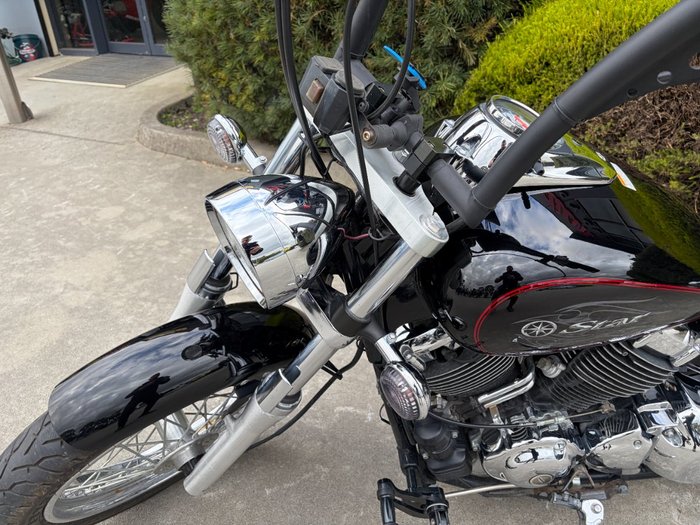 2010 Yamaha XVS650 V-STAR CUSTOM Black