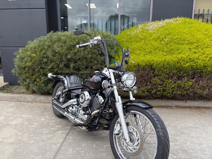 2010 Yamaha XVS650 V-STAR CUSTOM Black
