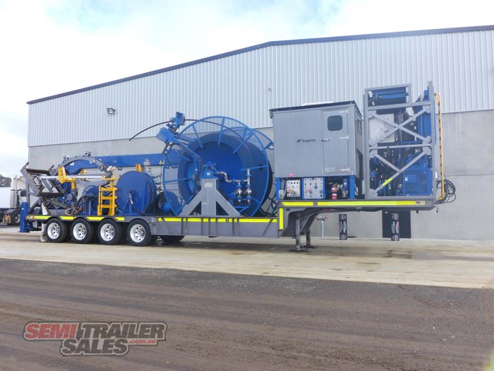 2015 Hydrarig Coil Tubing Reel Trailer