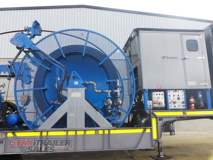 2015 Hydrarig Coil Tubing Reel Trailer