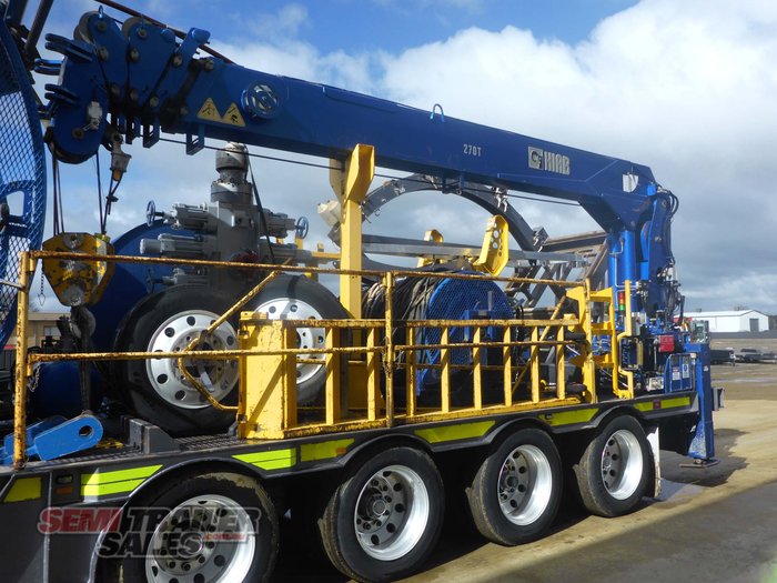 2015 Hydrarig Coil Tubing Reel Trailer