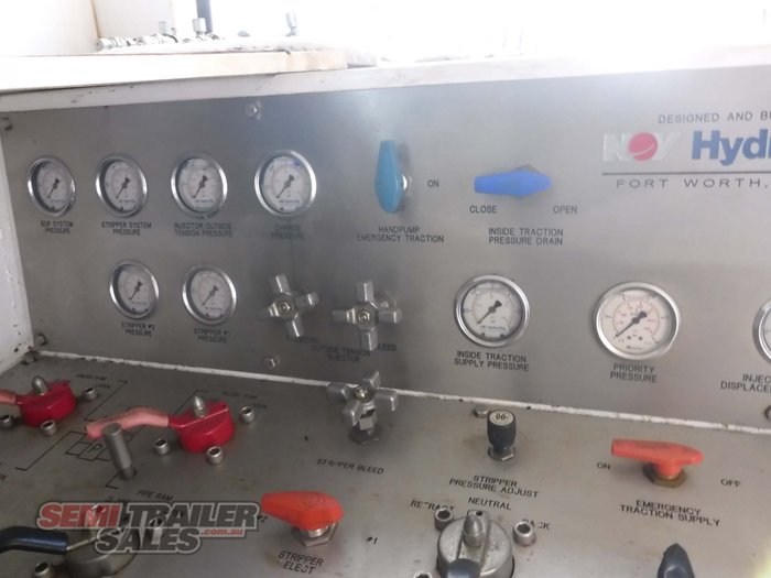 2015 Hydrarig Coil Tubing Reel Trailer