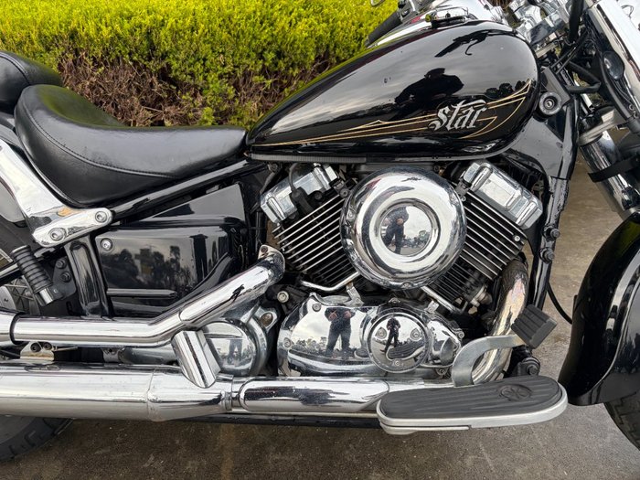 2017 Yamaha XVS650A V-STAR CLASSIC Black