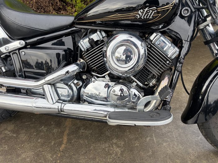 2017 Yamaha XVS650A V-STAR CLASSIC Black