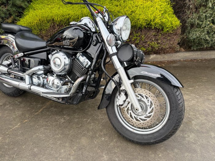 2017 Yamaha XVS650A V-STAR CLASSIC Black