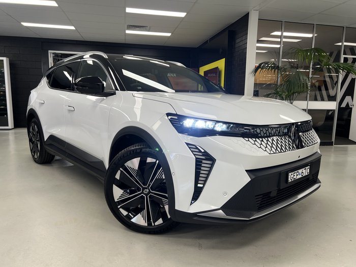 2026 Renault Scenic E-Tech techno long range No Series Pearl White