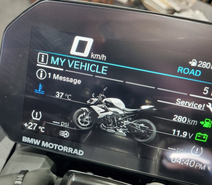 2026 BMW Motorrad S 1000 R Bluefire/Mugiallo Yellow