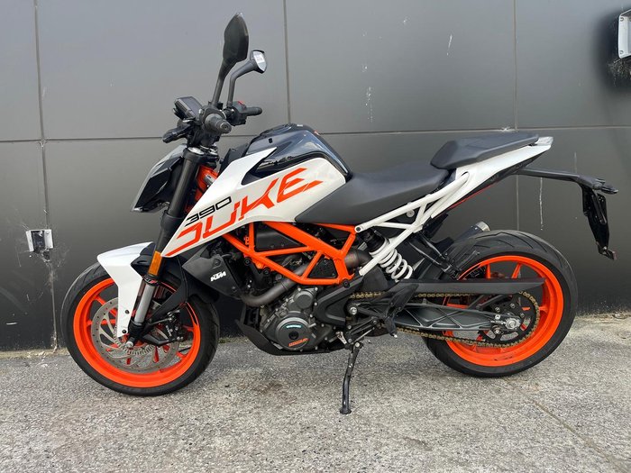 2018 KTM 390 Duke Duke White