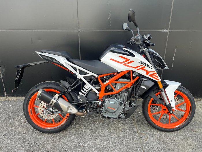 2018 KTM 390 Duke Duke White