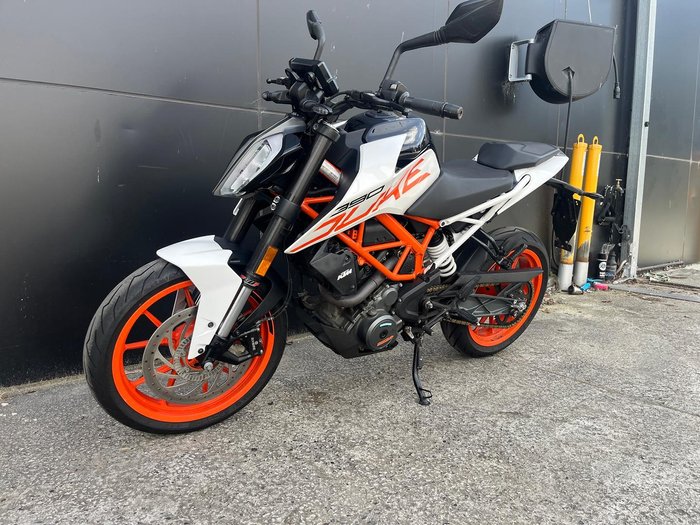 2018 KTM 390 Duke Duke White