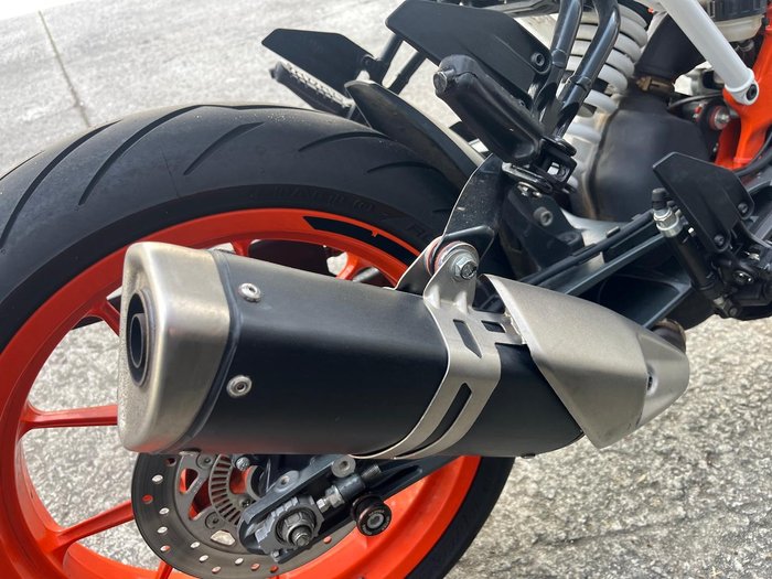 2018 KTM 390 Duke Duke White